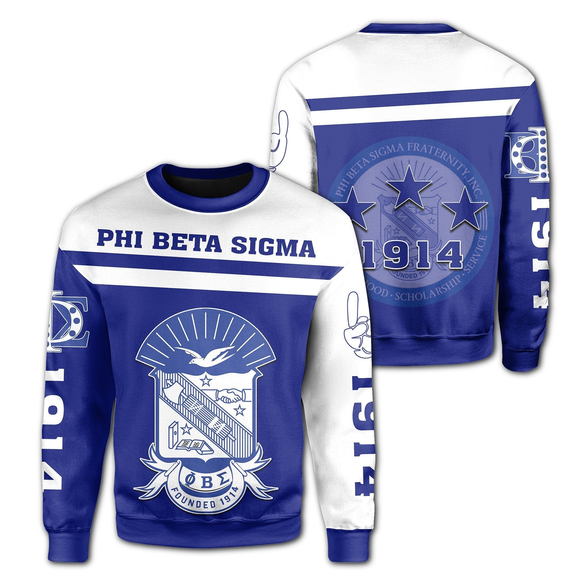 Fraternity Sweatshirt – Phi Beta Sigma Sweatshirt – Late Style