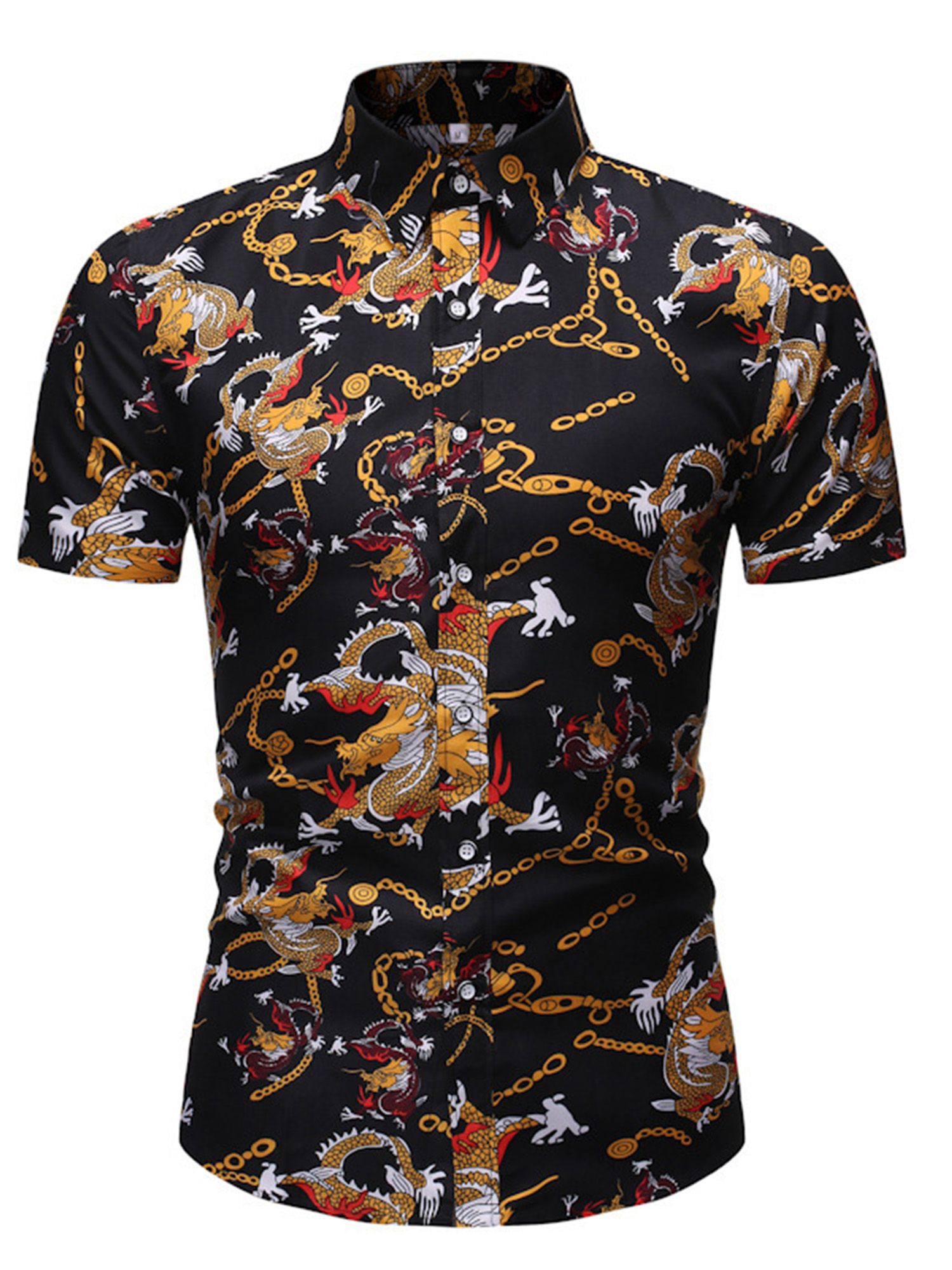 Rose Black Amazing Design Hawaii Shirt Ha101901