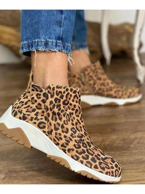 Women’S Leopard Print Casual Shoes