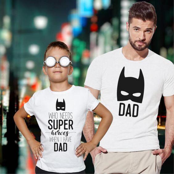 Who Needs Super Heroes When I Have Dad T-shirt