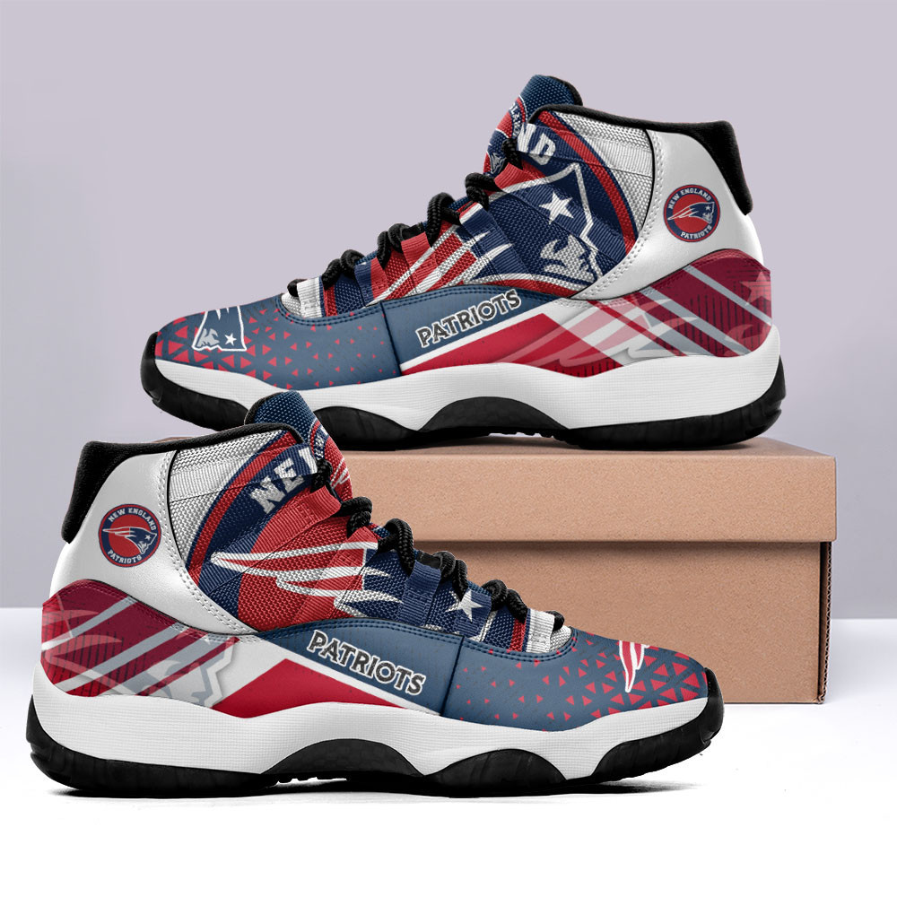 New England Patriots Ajd11 Sneakers Bg32