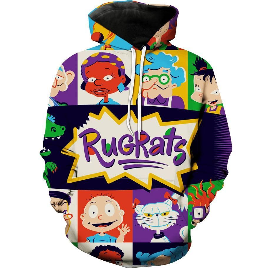Rugrats Awesome Rugrats Hoodie 3D – Ride Clothing Shop