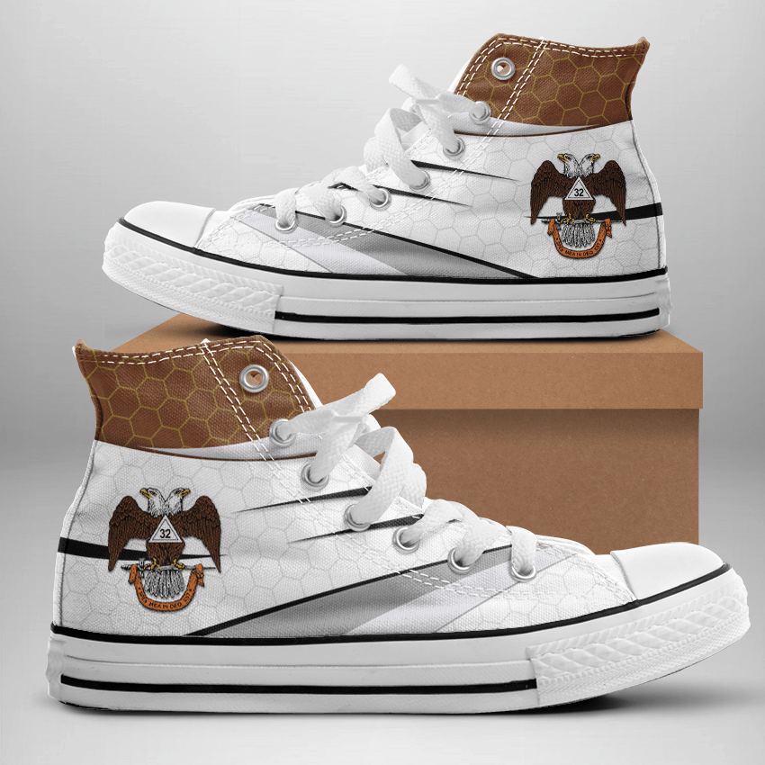 scottish rite High Top Shoes 2