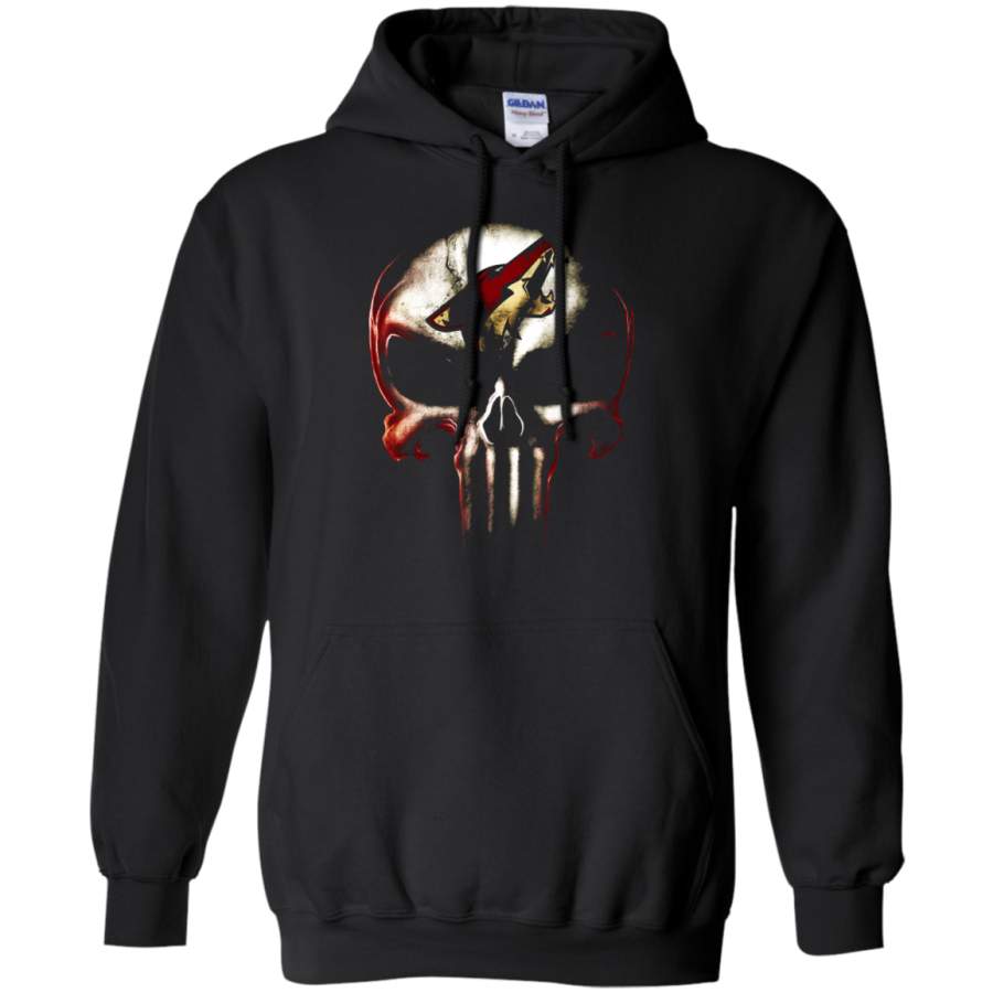 AGR Arizona Coyotes The Punisher Mashup Ice Hockey Hoodie