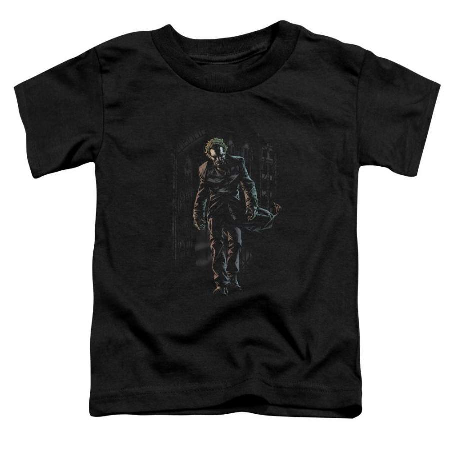 Batman – Joker Leaves Arkham Short Sleeve Toddler Tee