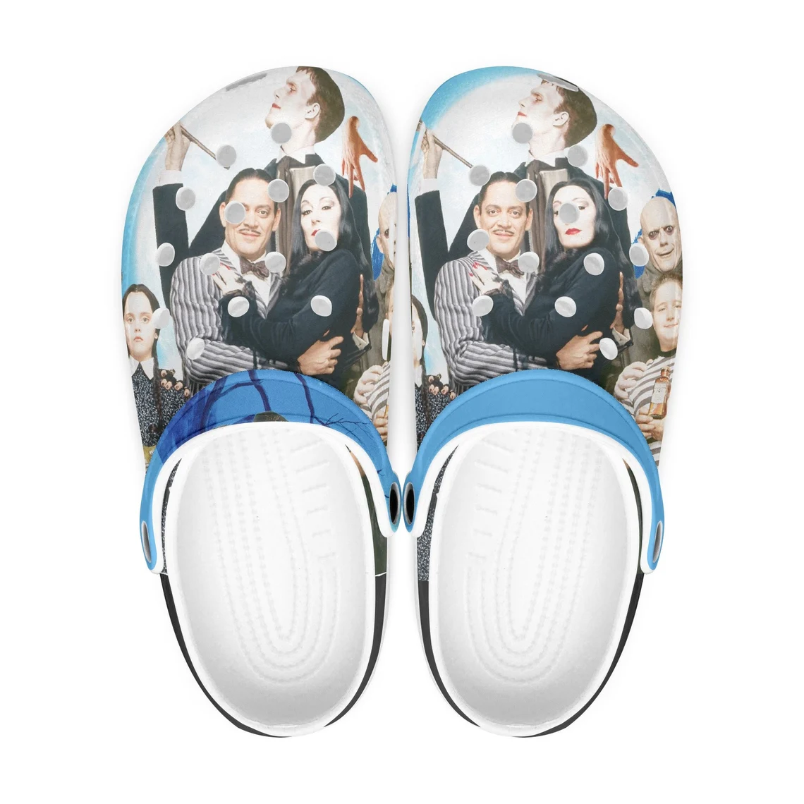 Addams Family Movie Crocss Crocband Shoes Clogs Custom Name For Men Women And Kids Etsy-0