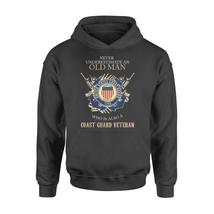 U.S Coast Guard Veteran T-Shirt – Standard Hoodie