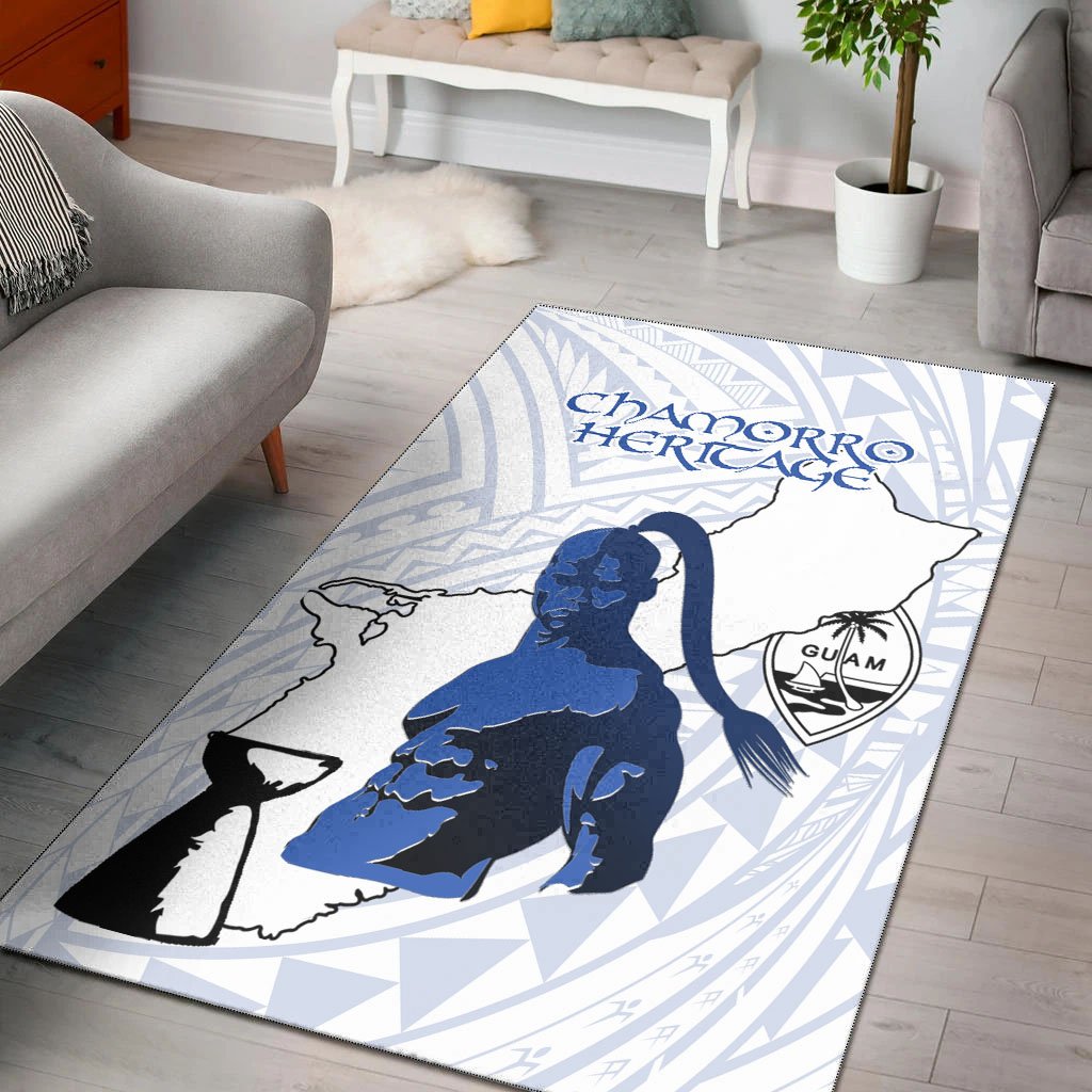 Guam Area Rug - Chamorro Heritage Ver 2