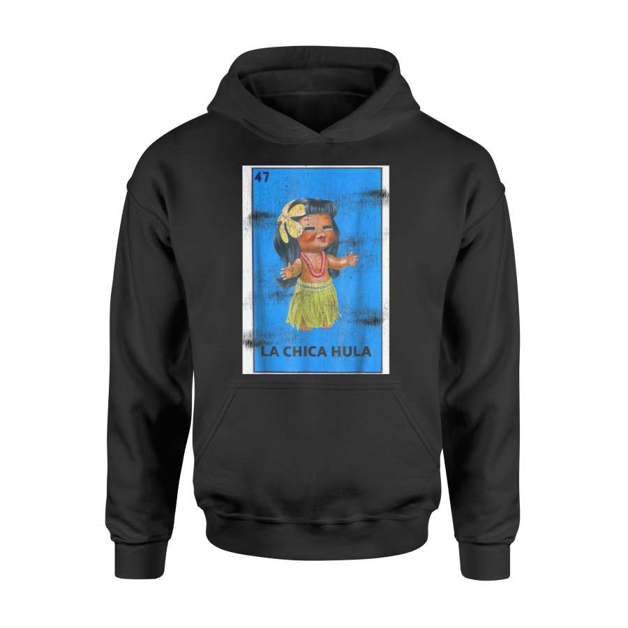 Beach Hawaiian Mexican Loteria Card Themed Hoodie