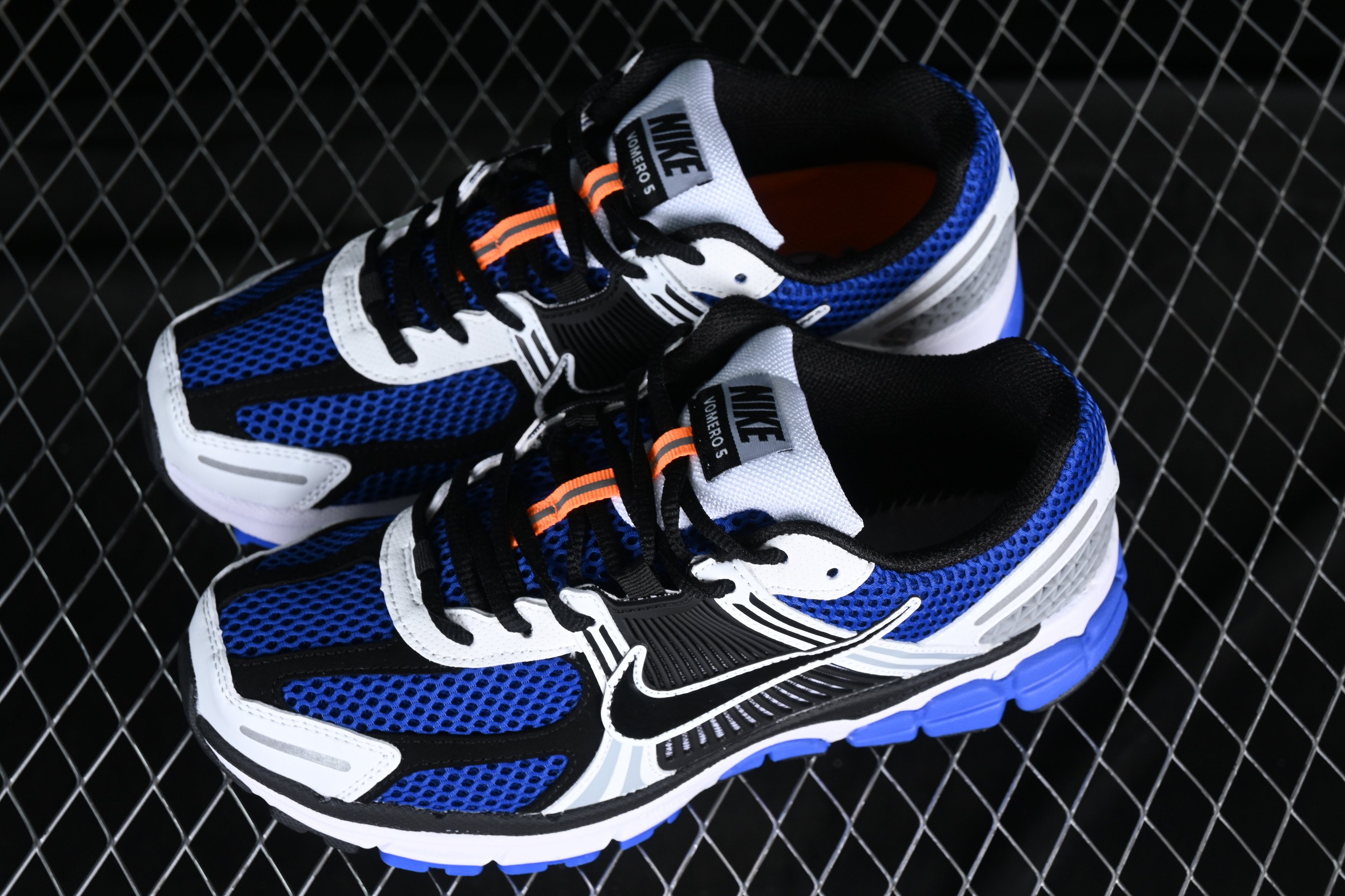 Nike Zoom Vomero 5 White Racer Blue Black Shoes Sneakers SNK997731677