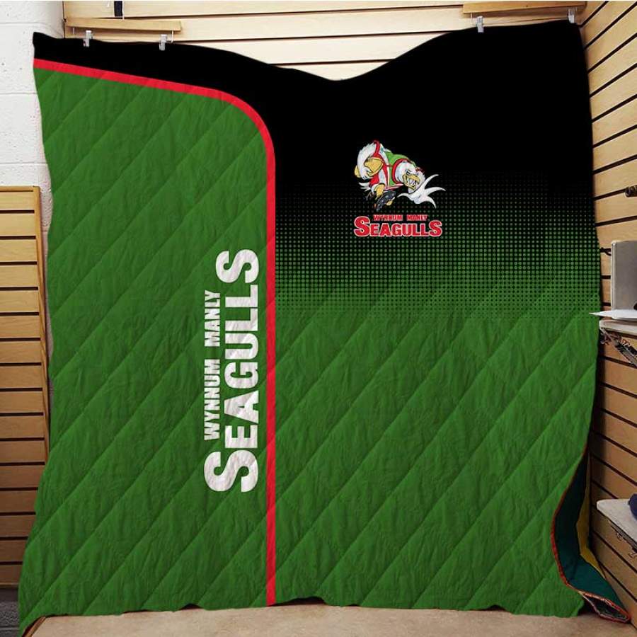 Wynnum Manly Seagulls Never Fade Personalized Custom 3D Full Print Blanket