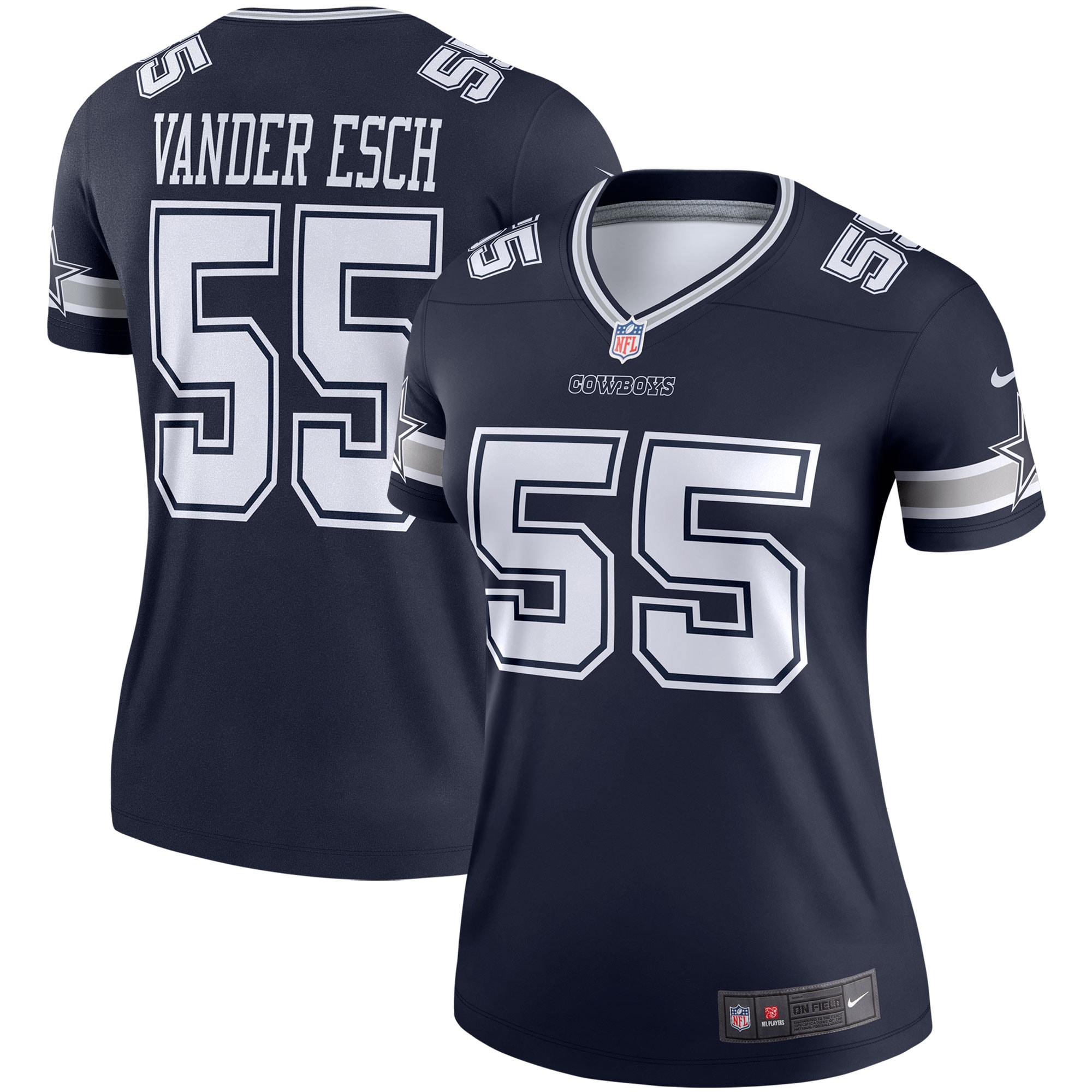 Leighton Vander Esch Dallas Cowboys Women's Legend Player Jersey – Navy