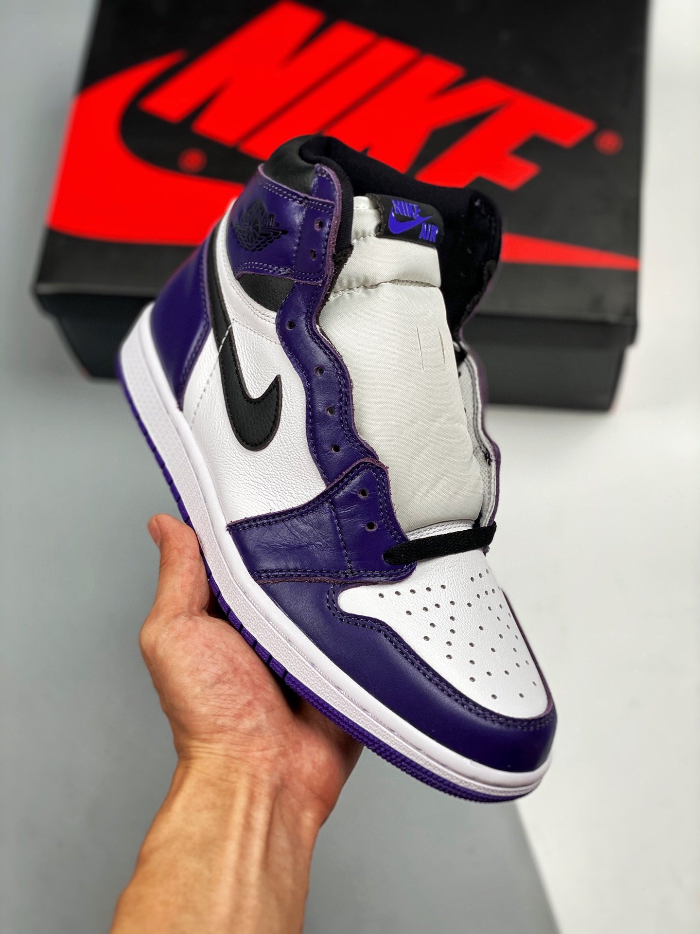 JD 1 Retro High OG Court PurpleWhite-Black 5341493