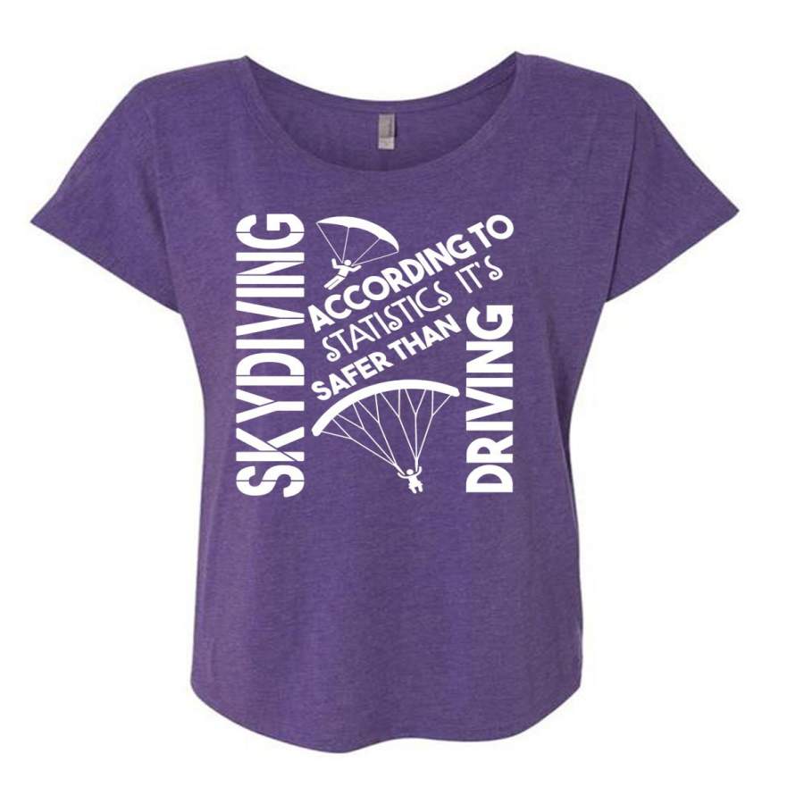 Your Eyes Turned Skywards T Shirt, Once You Have Tasted Flight T Shirt, Cool Shirt (Ladies’ Triblend Dolman Sleeve)