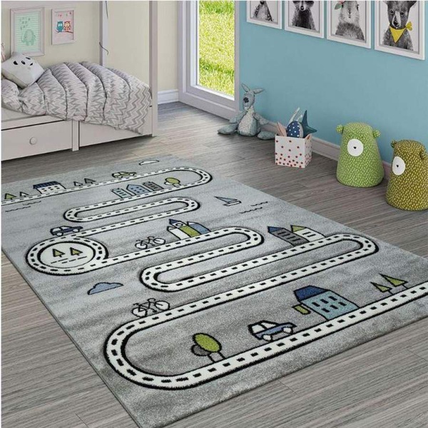 Custom Areas Street Car Child Rug - Gift For Family