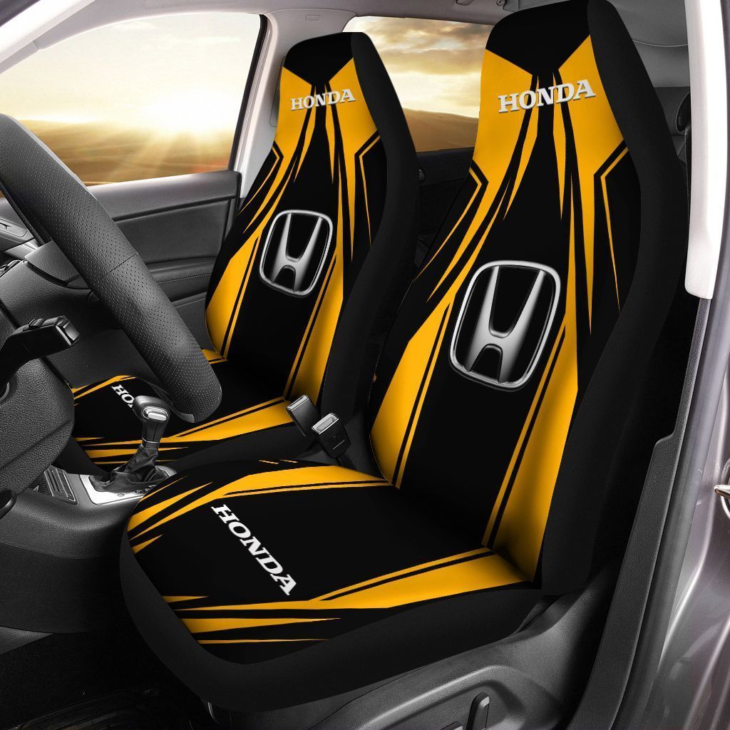 Honda Lph-Ha Car Seat Cover (Set Of 2) Ver2 (Yellow)