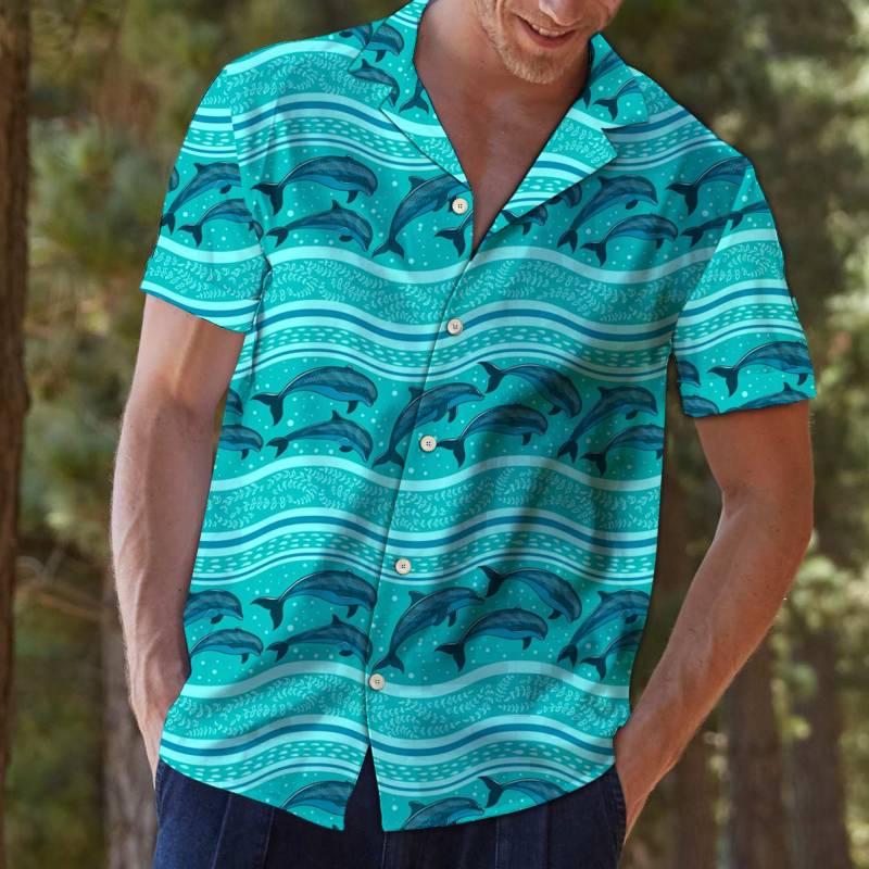 Lovely Dolphin  G5701 – Hawaii Shirt