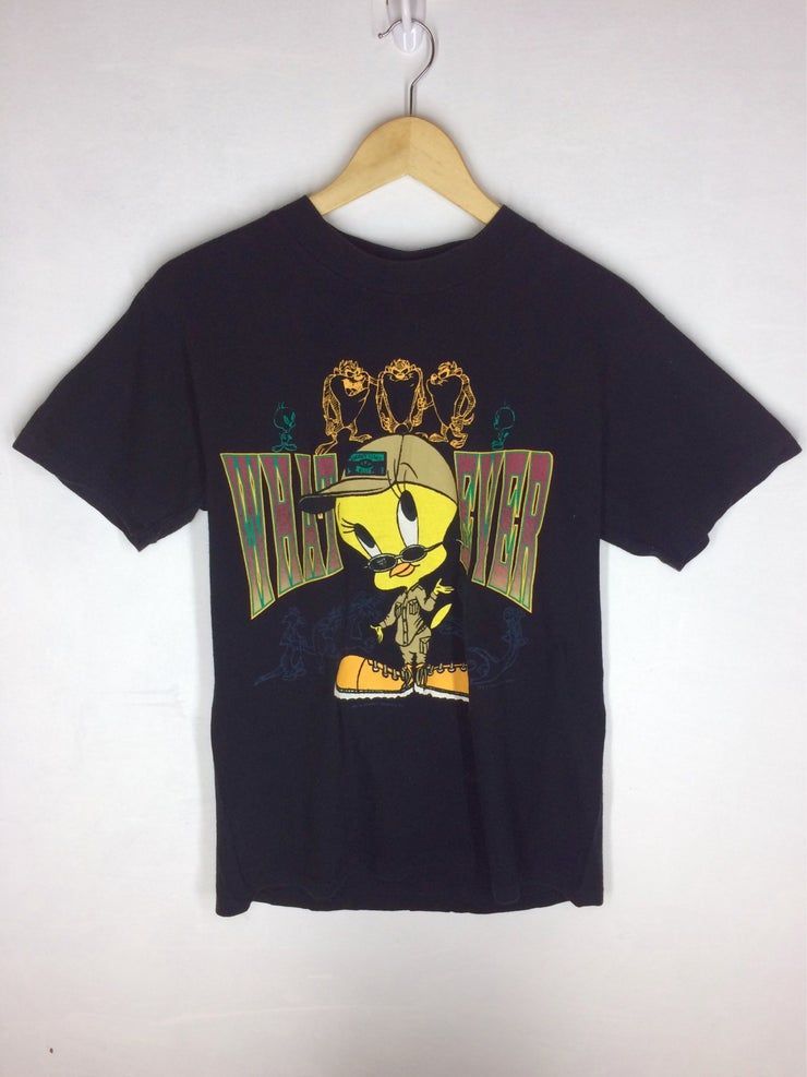 Rare Design Vintage Tweety Cartoon 1995 Big Logo Shirt