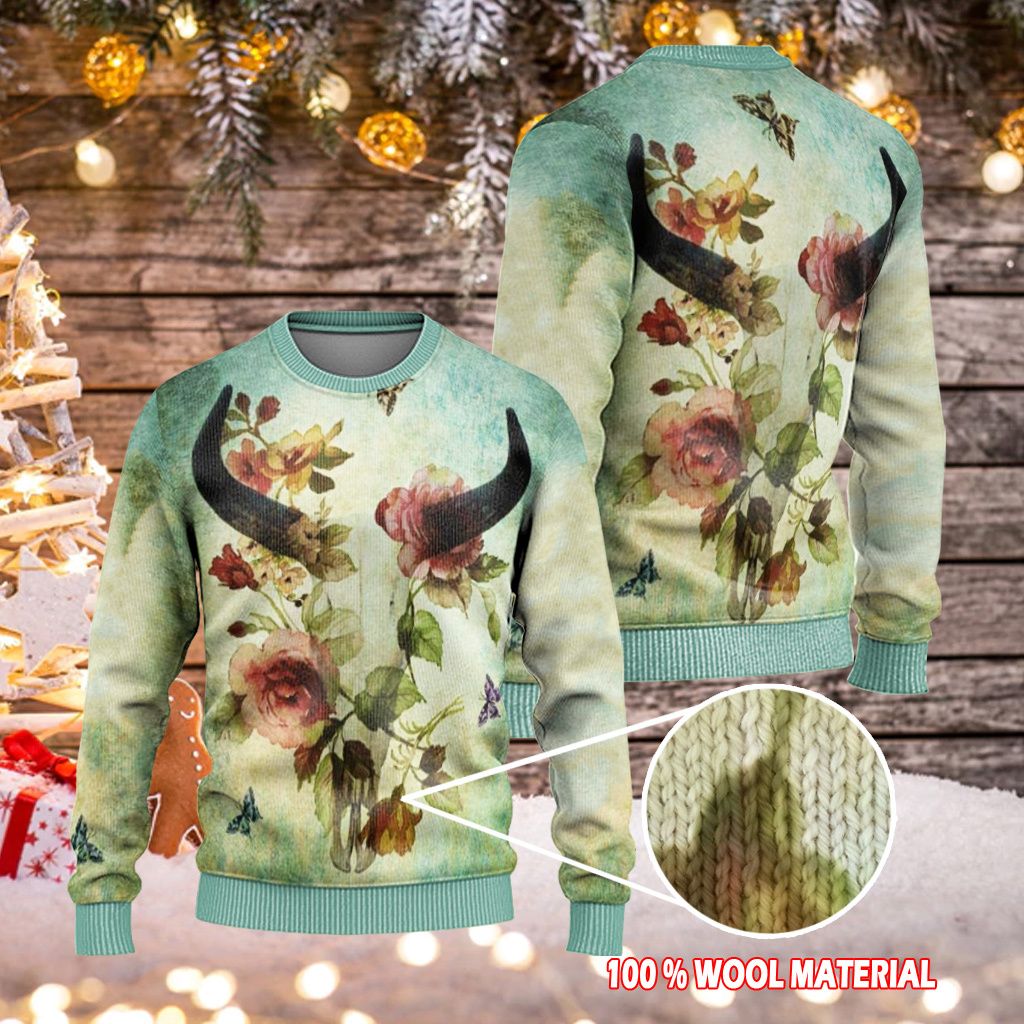 Buffalo Skull Ugly Sweaters CH301012