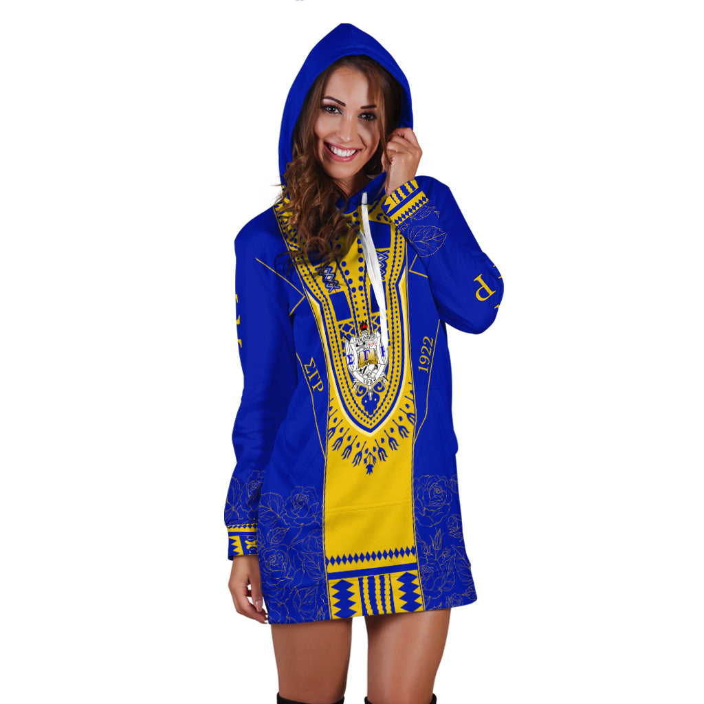 Sigma Gamma Rho Personalized Hoodie Dress Rhoyalty Dashiki Design Lt7