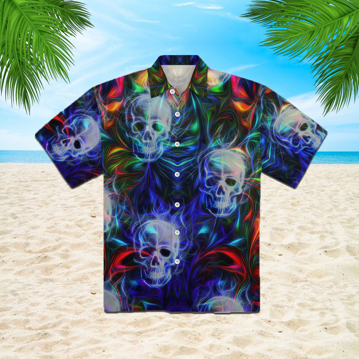 Oragontee Skull Hawaii Shirt For Men Women Adult Ha52144