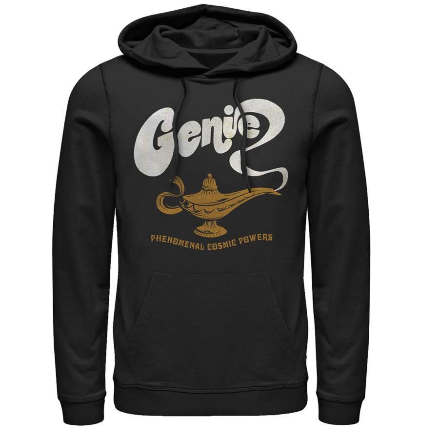 Aladdin Men’s Retro Genie Power  Lightweight Hoodie