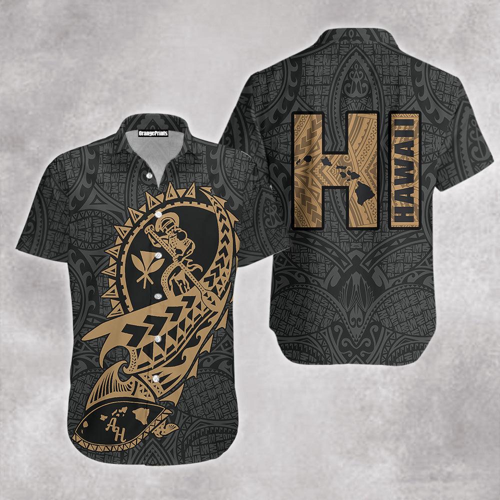 Hawaiian Warrior Shirt For Men Women Ha110390