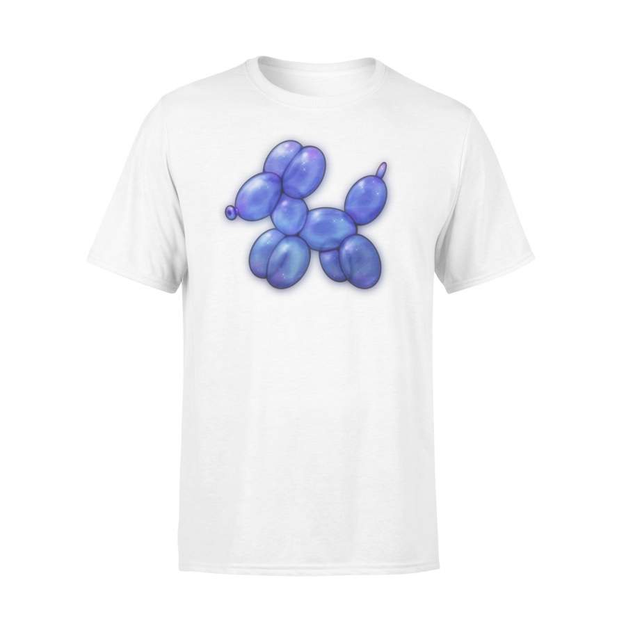 Blue Balloon Animal Dog Graphic Pastel Goth Aesthetic T Shirt