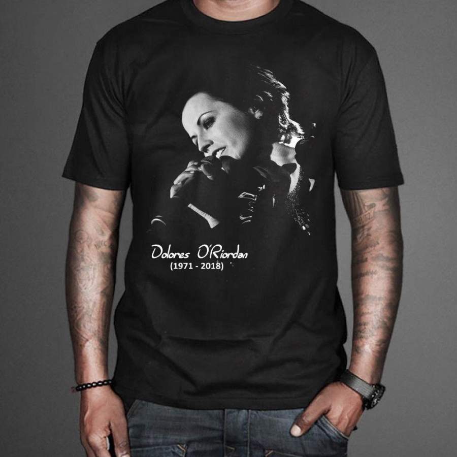 Dolores O’Riordan The Cranberries Rip Tribute T-Shirt