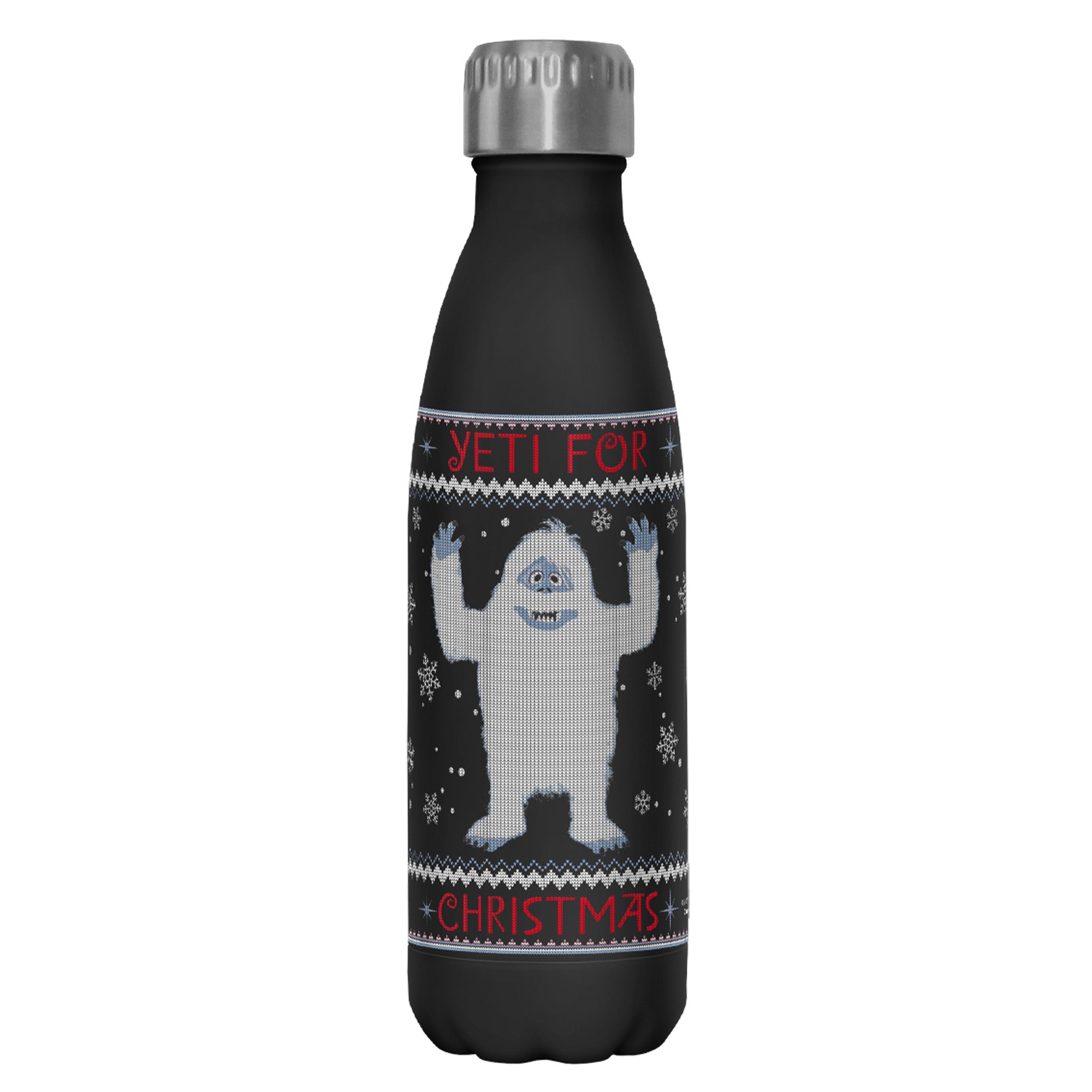 Rudolph The Red-Nosed Reindeer  The Bumble Yeti For Christmas  Stainless Steel Water Bottle