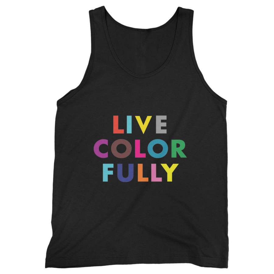 Color Fully Spade Man’s Tank Top