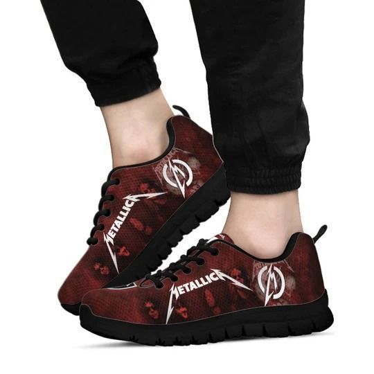 3D Printed Metallica  Sneakers For Men & Women Ver 1