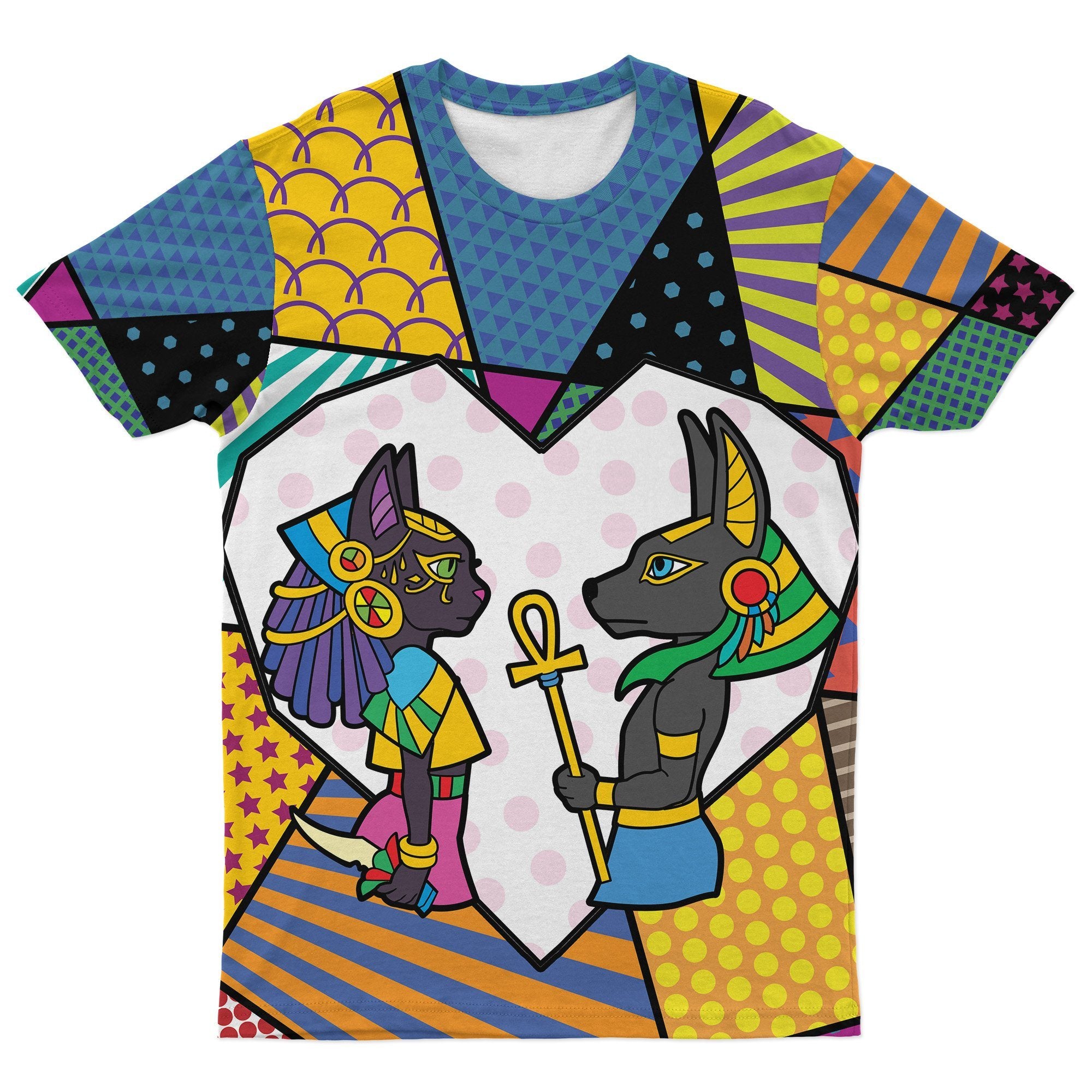 Eternal Love Anubis & Bastet T-Shirt