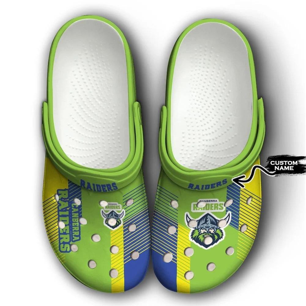 Canberra Raiders Custom Personalized Crocs Classic Clogs Shoes