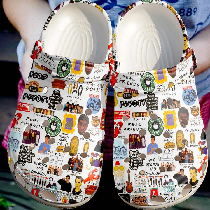 Friends Sticker Crocs Shoes Clogs – Friends Forever Outdoor Crocs Shoes Clogs Gift For Your Friends