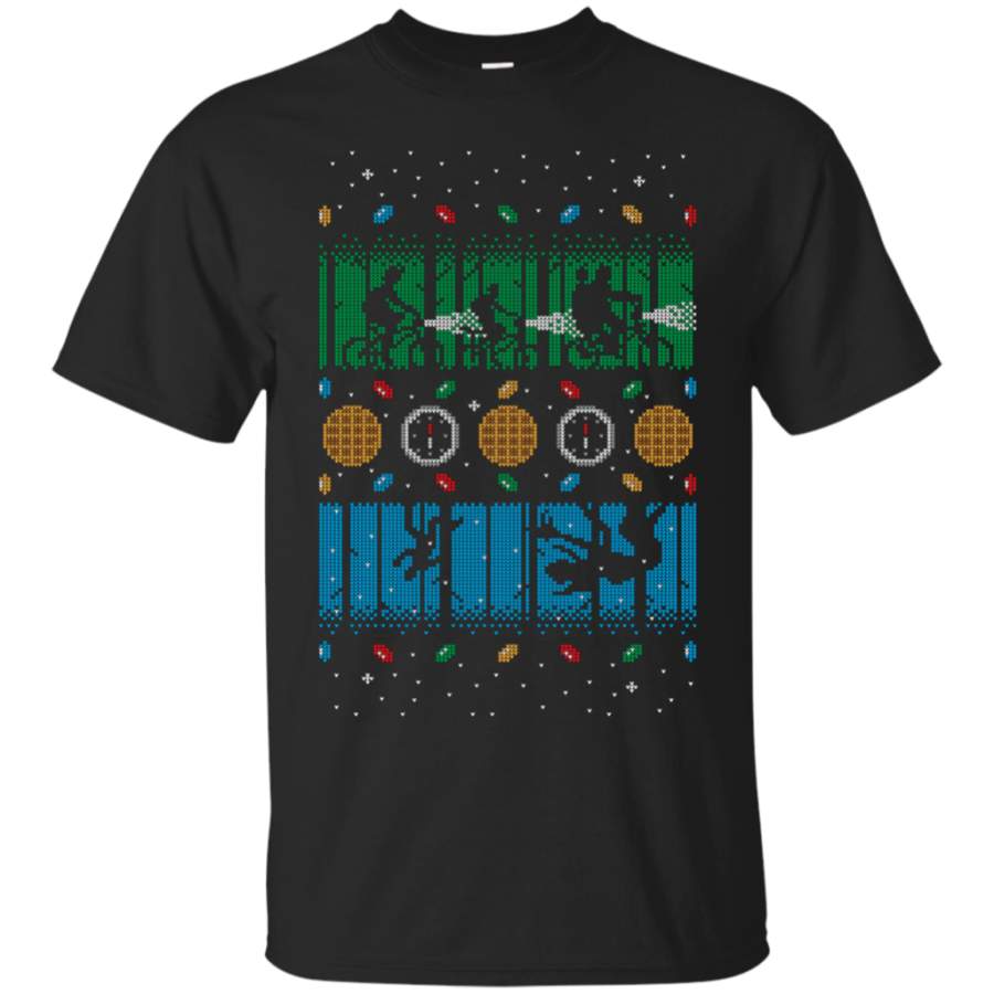 Stranger Things – Upside Down Christmas ugly sweater T-Shirt