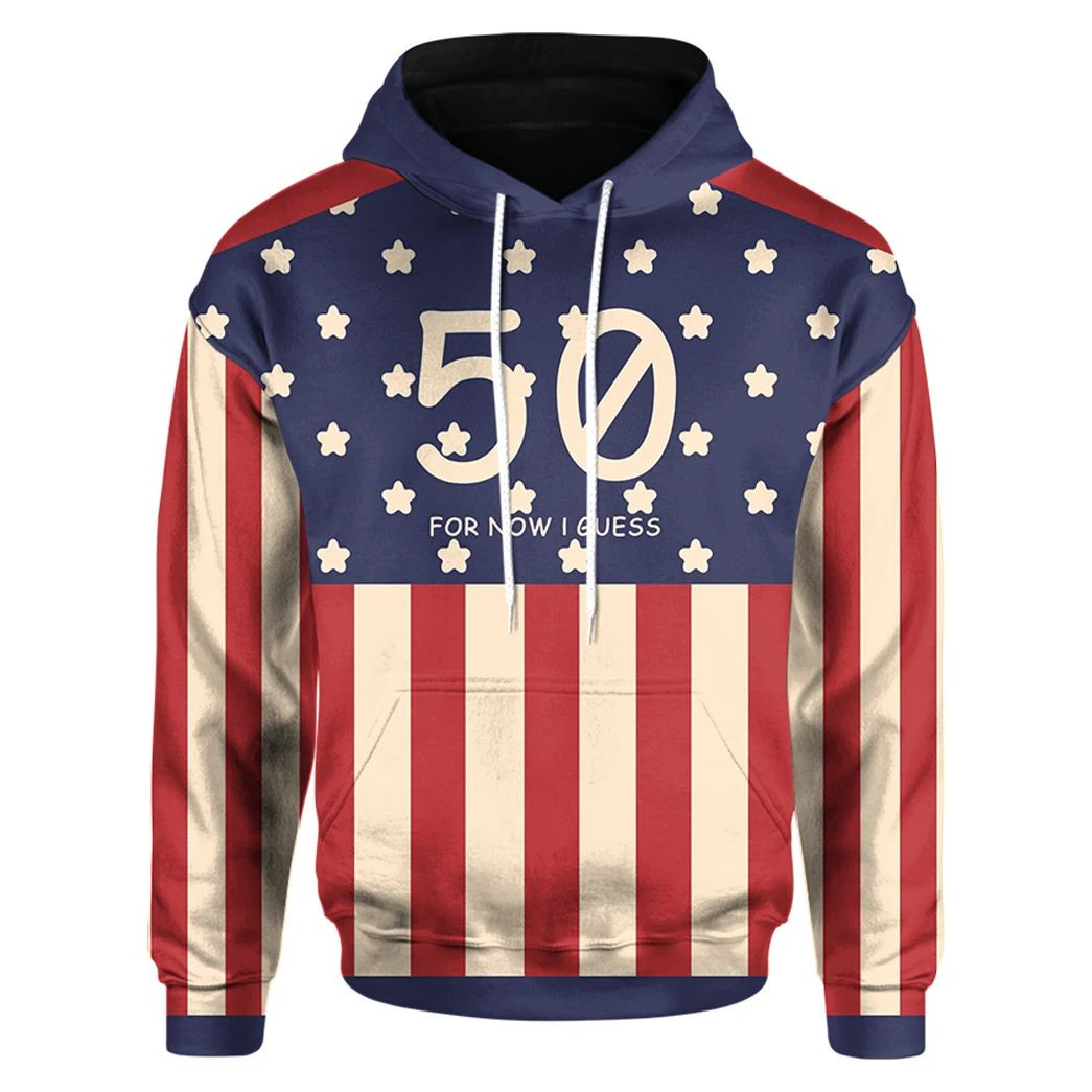3D Us Independence Day Custom Hoodie