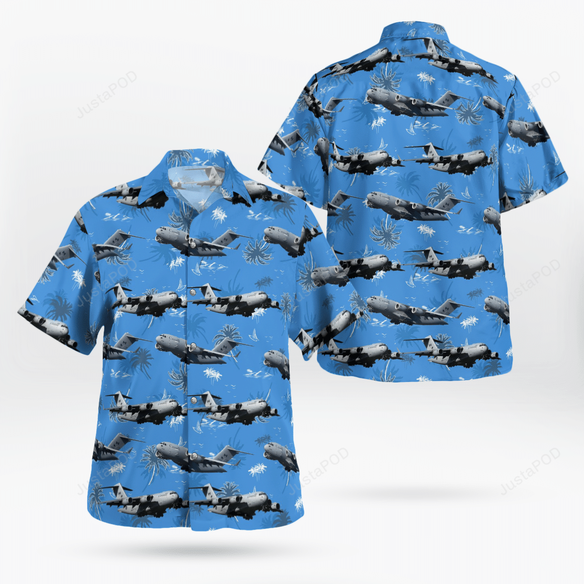 Royal Canadian Air Force Boeing Globemaster Iii Hawaii Shirt Ha52303