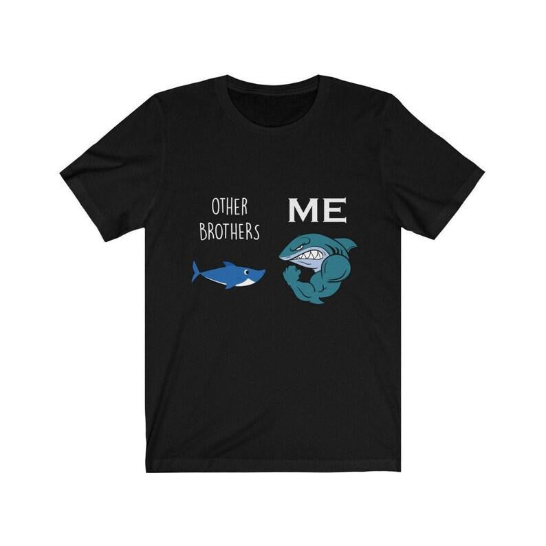 Brother Shark Shirt Best Brother T-Shirt Gift For Brother T Shirt Brother Gift Funny Brother Shirt