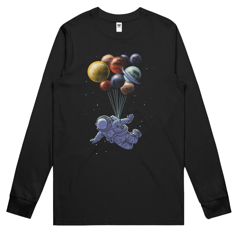 Space Travel Long Sleeve T Shirts