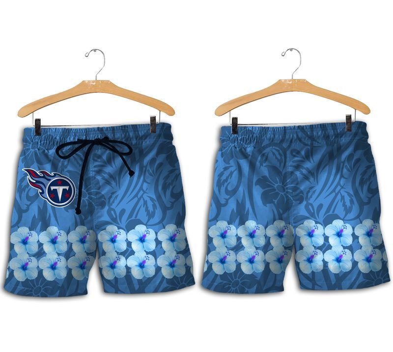 Tennessee Titans Flower And Logo Hawaii Shirt And Shorts Summer Collection H97