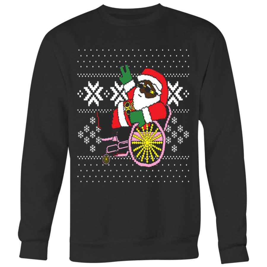 2 Chainz ugly Christmas sweater trapping Santa T-shirt