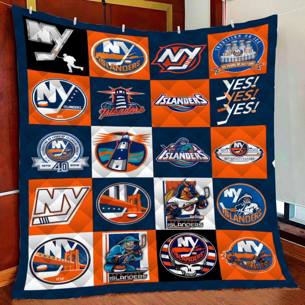 New York Islanders Fleece Blanket Quilt Blanket