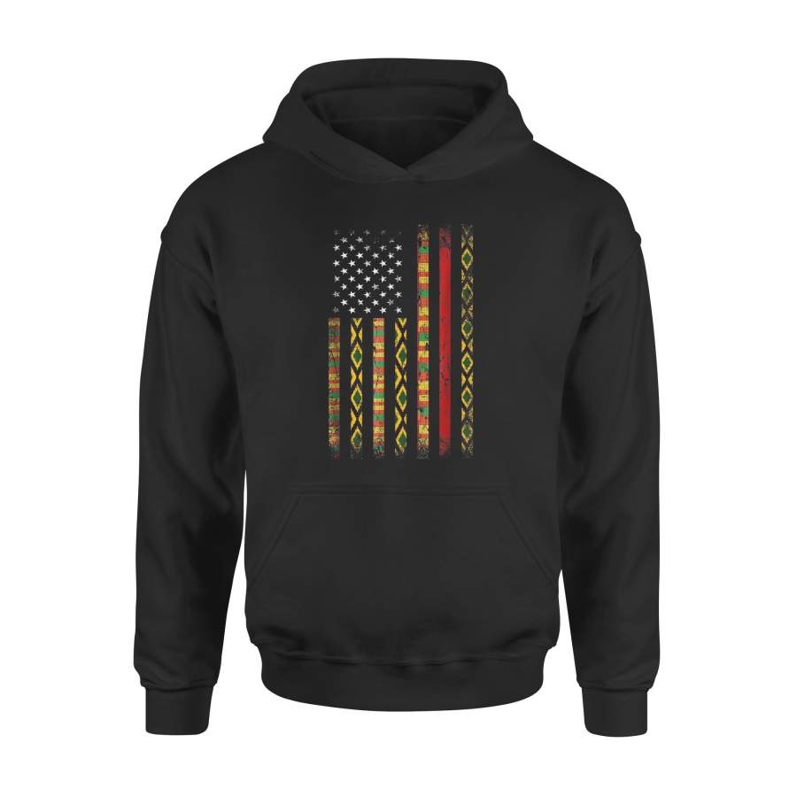 African Kente Cloth Premium Hoodie