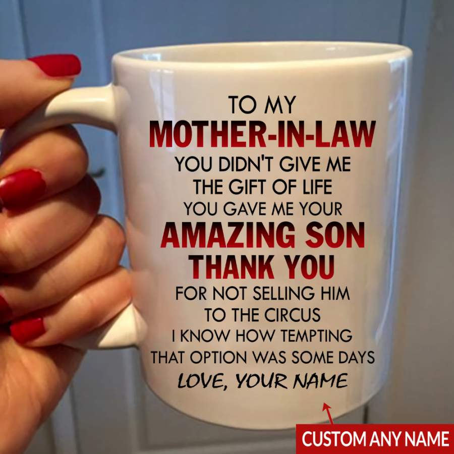 YOU DIDN’T GIVE ME THE GIFT OF LIFE FROM DIL Mug