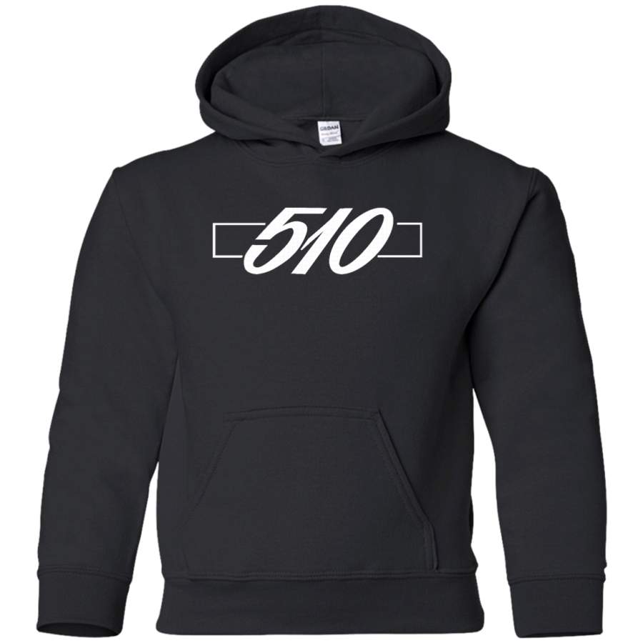 AGR Datsun 510 Logo Youth Pullover Hoodie