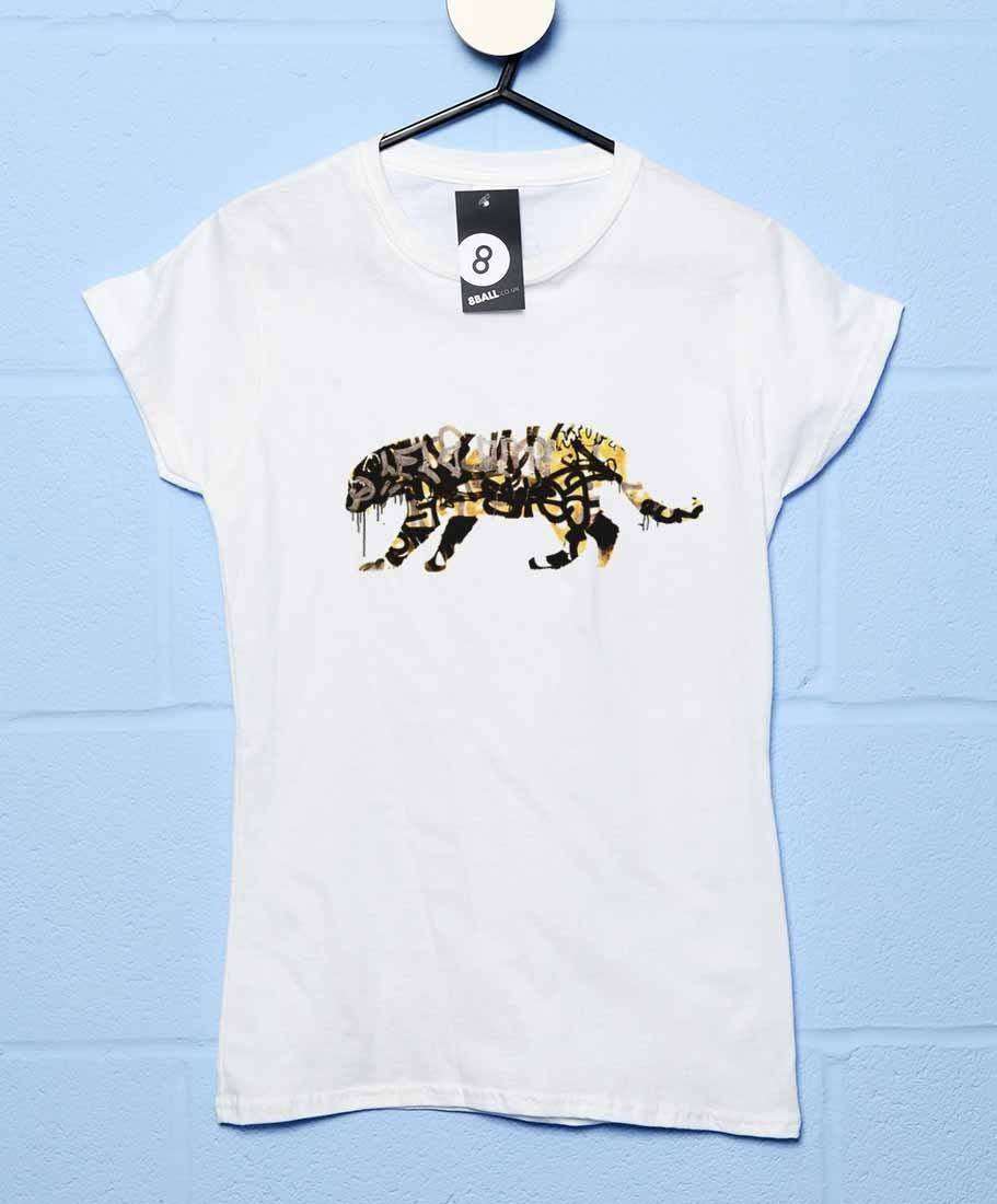 Banksy Womens T Shirt – Tiger