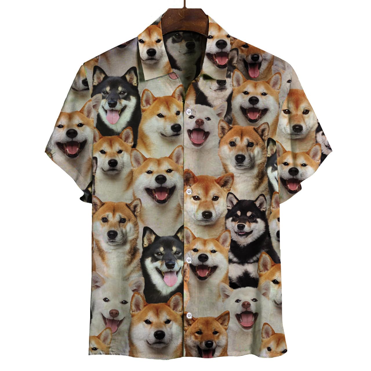 Waybackapparel You Will Have A Bunch Of Dogs Shiba Inus  Dog Lovers 3D Hawaiian Shirt