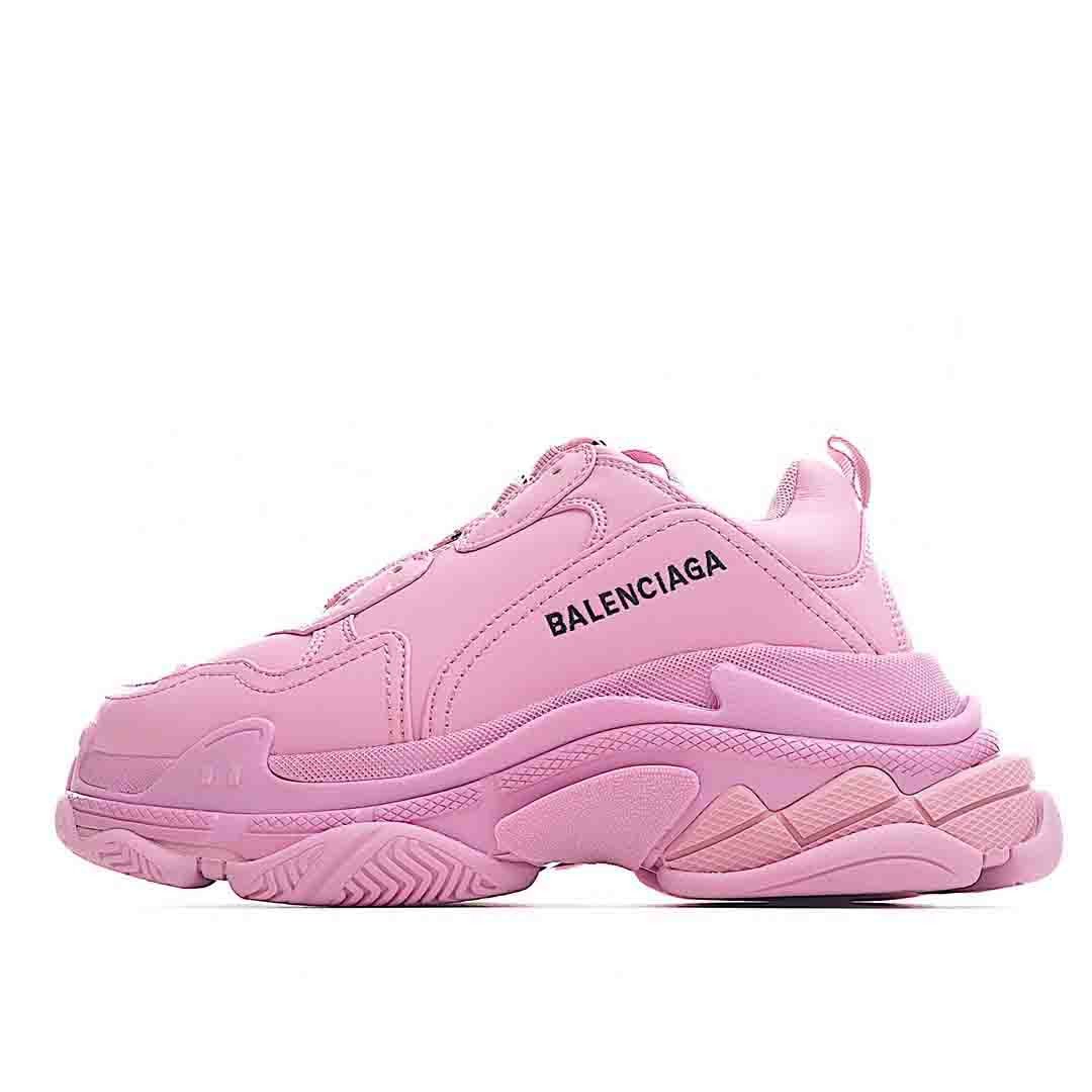 Balenciaga Triple S In Pink Shoes Sneakers, Women PR-367033