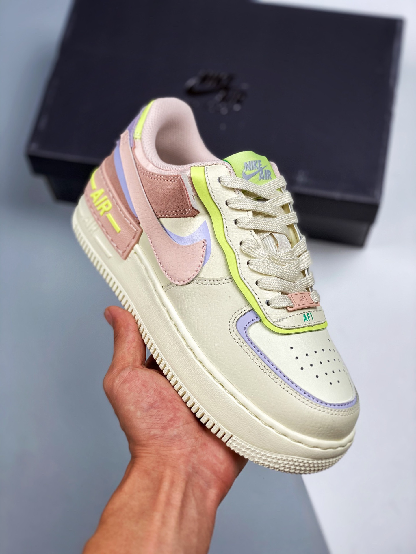 Nike Air Force 1 Shadow CashmerePale Coral-Pure Violet 5340045